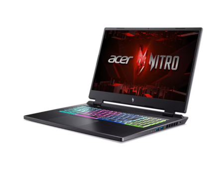 Ноутбук Acer Nitro 17/ AN17-41/ R5-7535HS/ 17.3 FHD IPS SlimBezel/ GF RTX 4050/ 16GB/ 512GB/ DOS/ noODD/ Obsidian Black